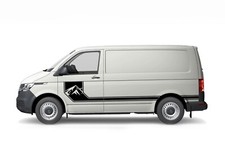 Mountain hockey stripe decal sticker graphic for Volkswagen Transporter VW van
