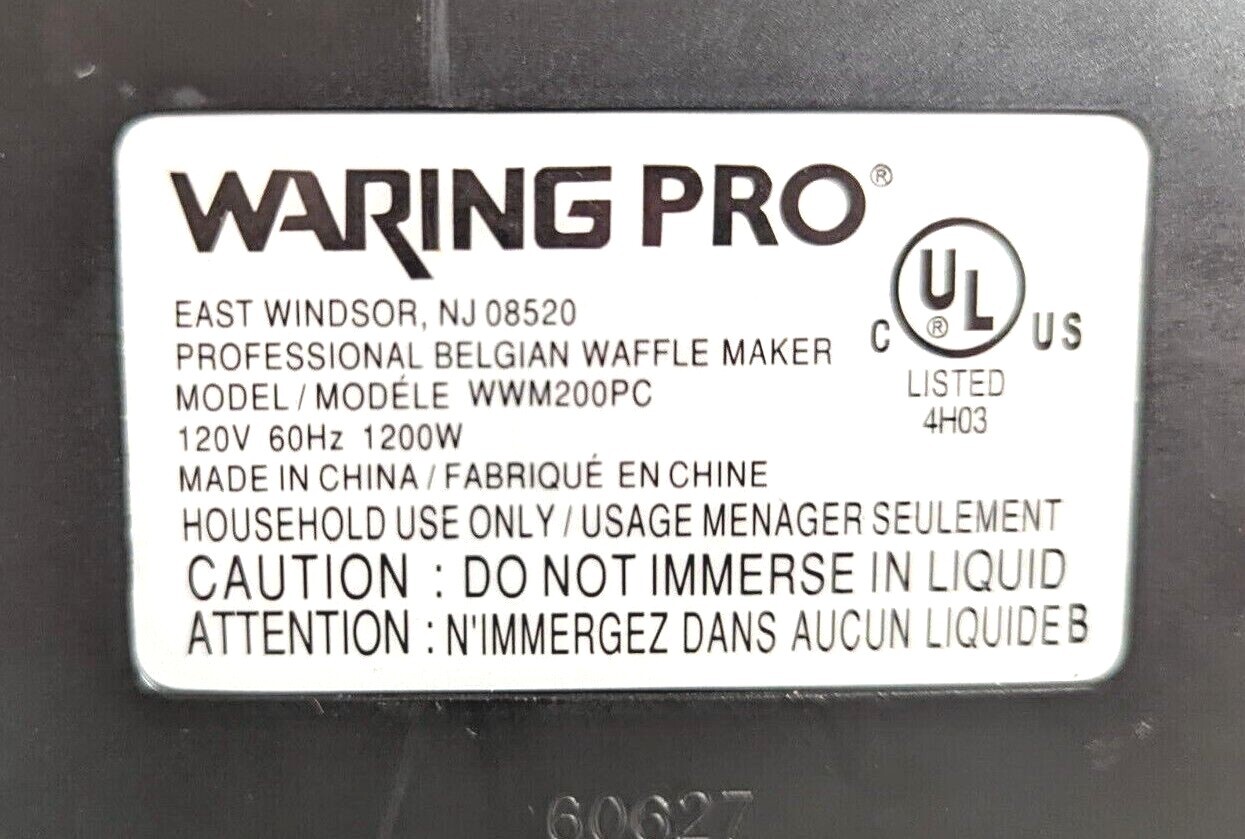 Waring Pro WWM200PC Belgian Waffle Maker Replacement Rubber Feet Parts ONLY eBay