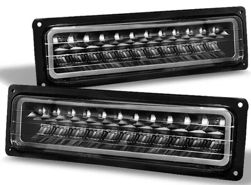 FLEETWOOD DISCOVERY 1999 2000 2001 2002 LED TURN SIGNAL LAMPS LIGHTS RV PAIR