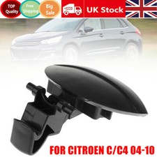 BLACK Glove Box Storage Compartment Cover Lid Lock Latch Handle For Citroen C C4
