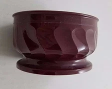 Dinex Turnbury Cranberry 5 Oz. Insulated Bowl Melmac Melamine #3300 Made in USA