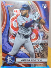 Victor Scott II 2024 Bowman's Best Baseball Base Rookie St. Louis Cardinals #61