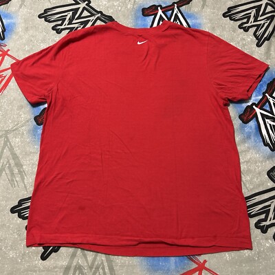 Nike Athletic Cut Beast Shirt Red Mens Size Medium BV1997