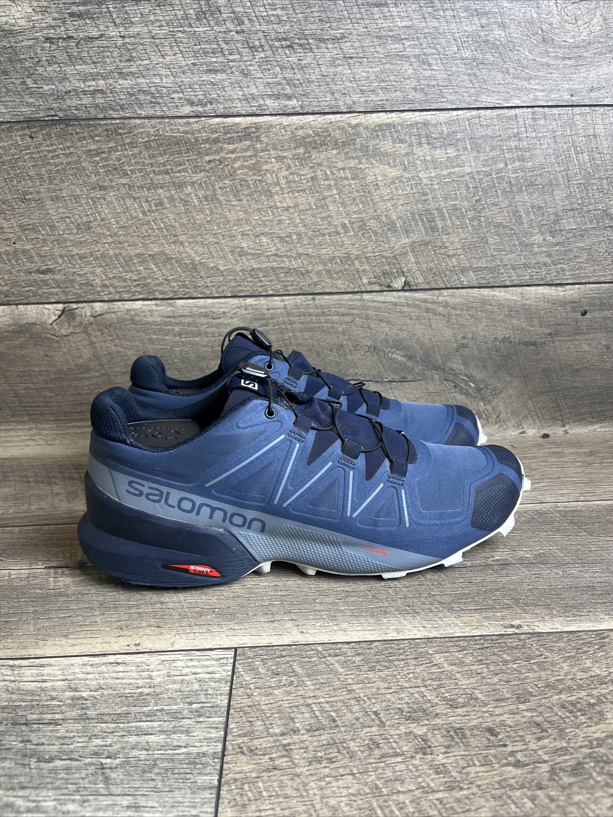 Salomon Speedcross 5 scarpe da trail running da donna taglia 9 5 sargasso blu navy