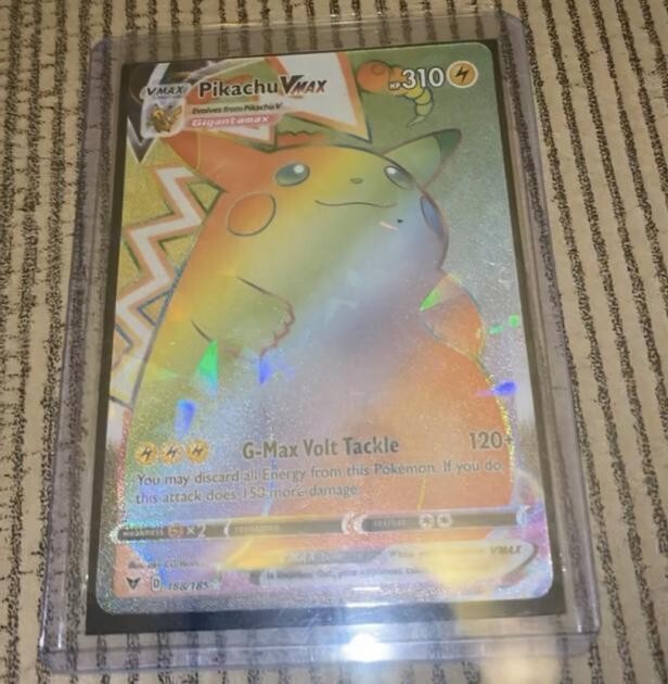 Pikachu VMAX (Secret) - 188/185 Vivid Voltage - Near Mint | eBay