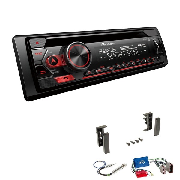 Pioneer Autoradio CD Bluetooth Spotify USB FüR Audi A4 Limo Facelift 1999-2000-image