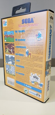 LES SCHTROUMPFS LES Schtroumpfs The Smurfs Los Pitufos Sega Mega Drive