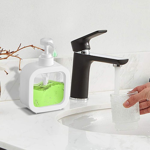 300/500ml Soap Dispenser Empty Bottles Refillable Shampoo Container Lotion Press - Picture 5 of 11