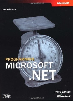 PROGRAMMING MICROSOFT .NET (DEVELOPER REFERENCE) By Microsoft Corporation *NEW*