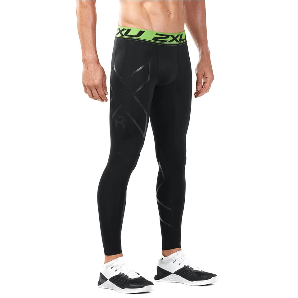 2XU Men's Refresh Recovery Tight Black/Nero Size M-L - Image 3 of 4