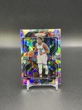 Davion Mitchell 2021-22 Panini Prizm #312 Cracked Ice Prizm Rookie RC SP Kings