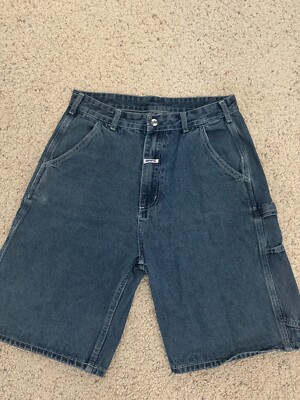 Denim Used Bape Shorts Bape Shorts DENIM PAINTER SHORTS A Bathing