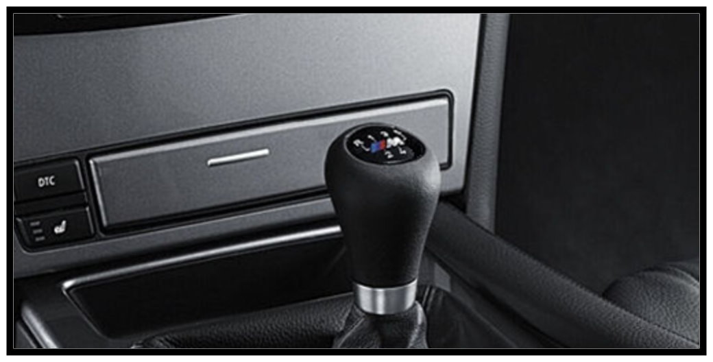 Für BMW 3er 5er E46 E90 M Sport 6 Gang Leder Manueller Schaltknauf 25118037309
