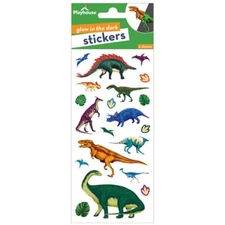 2 Sheets Dinosaurs Dino Glow In The Dark  Stickers Planner Supply Crafts