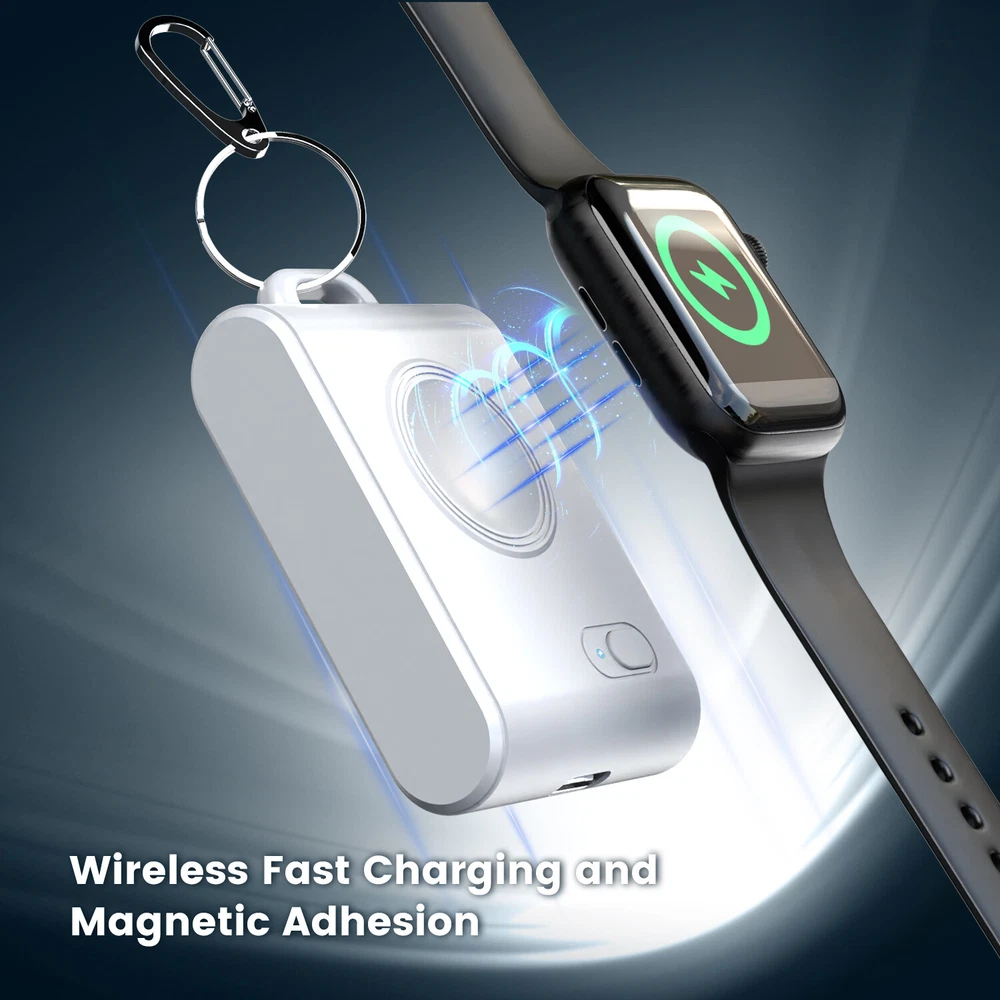 Magnetic Apple Watch Power Bank Portable Travel Charger for iWatch Magnetic Apple Watch Power Bank Portable Travel Charger for iWatch
