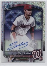 2025 Bowman Chrome Mega Box Prospect Mojo Seaver King #BMA-SK Auto v9t