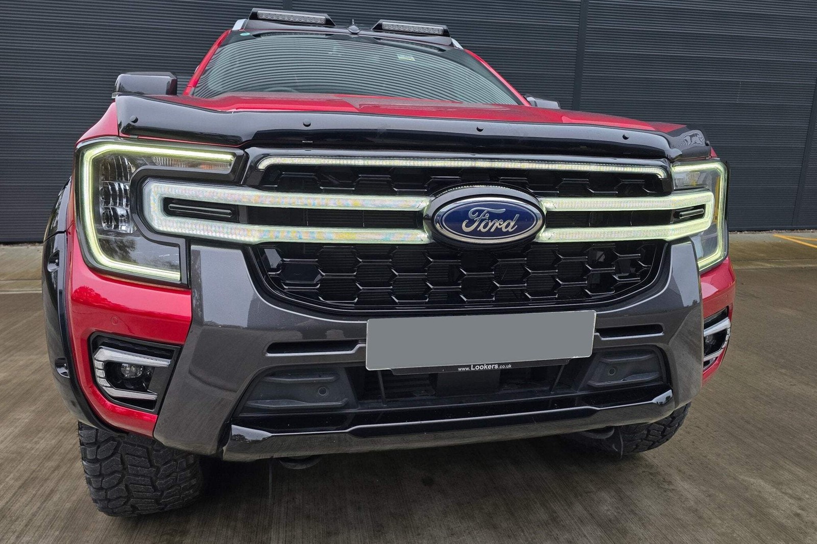 Ford Ranger 2023+ Spyder Hyperlite Grille with Full Width LED Lights