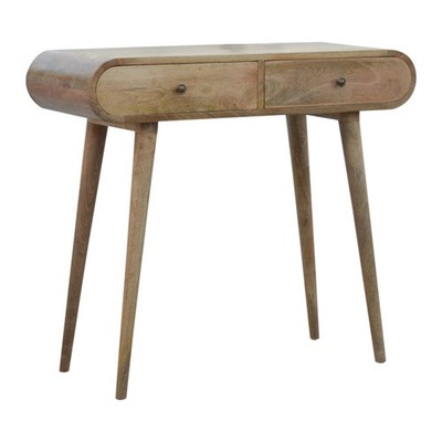Solid Wood Entry Console with Drawer Storage