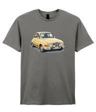 Cartoon Saab 96 Drawing T-Shirt.