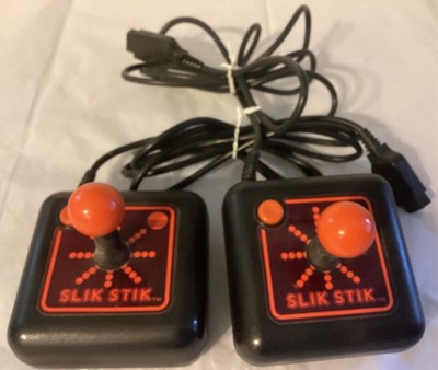 Slik Stik Suncom Joy Sticks Pair of 2 Controllers AS IS UNTESTED