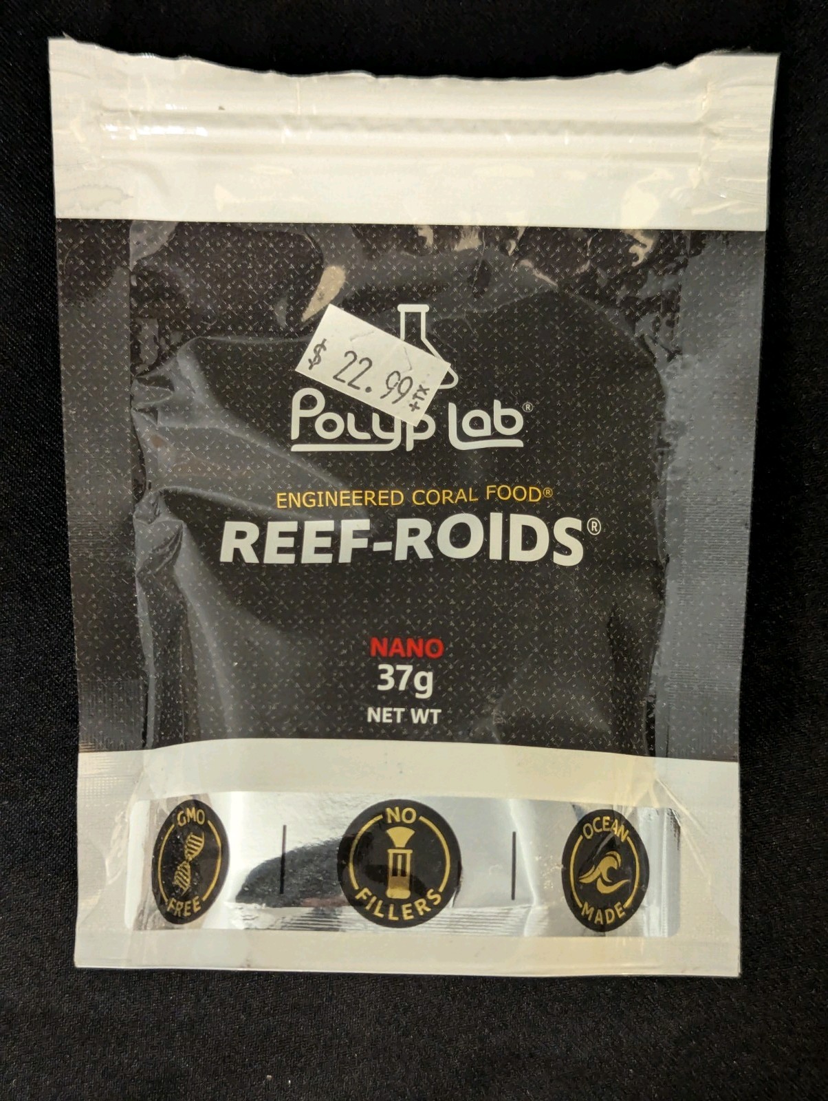 Poylp-Lab Reef Roids Professional Coral Food Maine Aquariums + 2 Coral Feeders