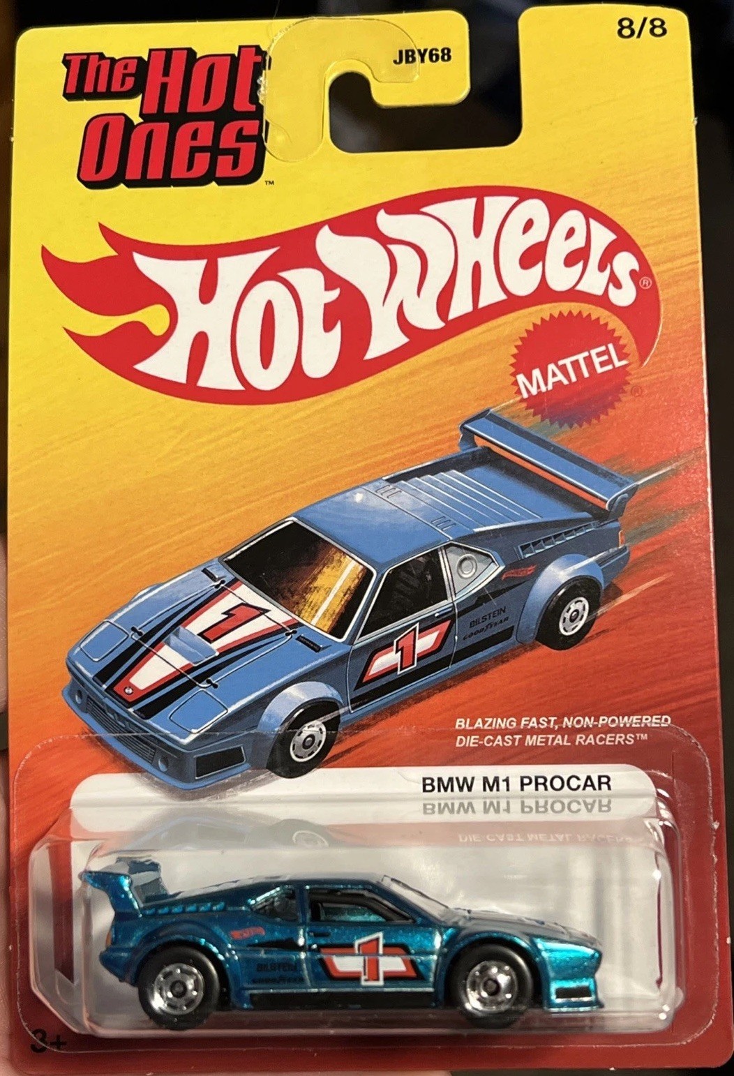 🔥NEW Hot Wheels ~ The Hot Ones BMW M1 PROCAR Blue Racing Variant 2025 HTF 🚙