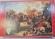 Vintage F.X. Schmid Jigsaw Puzzle Battle of Sziget 1566 1000pc Complete