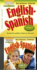 Bilingual Songs: English - Spanish vol. 1, CD with book Spanish Edition 