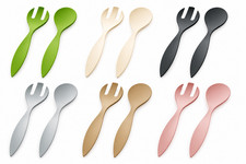 Salatbesteck 30 cm I Nachhaltig I Natur Design Magnat&reg; I Made in Germany I Magu