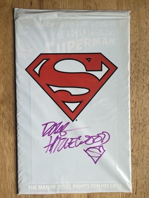 Adventures of Superman #500 Collector s Set - Sealed Polybag Signed