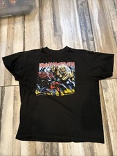 Vintage Iron Maiden Shirt The Number Of The Beast Tour 2XL