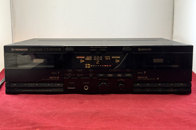 Vintage PIONEER (CT-W700R) Stereo Double Cassette Deck