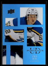 2024-25 Upper Deck Series 2 UD Portraits Zach Dean 1 #P52