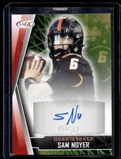2022 SAGE Autographs Black Sam Noyer #A-SN Oregon State Beavers