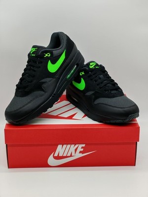 Nike Air Max 1 Essential Black Green Strike NEU EU 43/ US 9,5