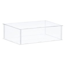 MECCANIXITY Acrylic Display Case Plastic Box Clear Assemble Dustproof Showcas...