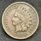 1905 Indian Head Cent, XF Condition!
