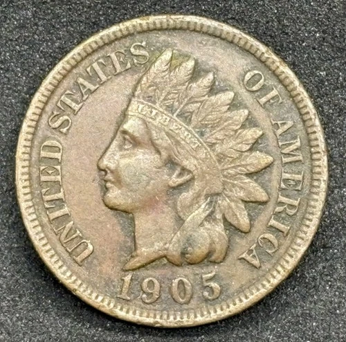 1905 Indian Head Cent, XF Condition!