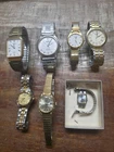 New ListingLot of 6 Vintage Seiko Watches Untested