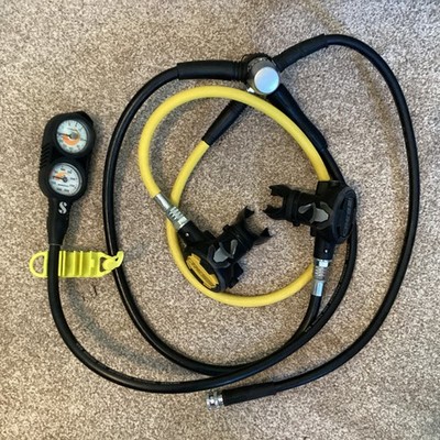 Cressi Tauchregler Set + Konsole SPG & Tiefe