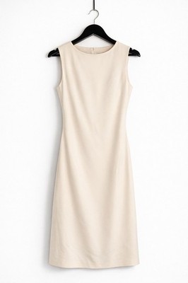 REISS GIANNA MIDI Kleid - UK12 - Beige - Top Zustand - Damen