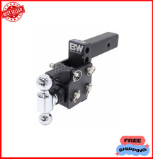 Bw Ts20053b Dual-ball Pintle Tow Stow Hitch 6.5 Drop 4 Rise - Free Shipping Bw Ts20053b Dual-ball Pintle Tow Stow Hitch 6.5 Drop 4 Rise - Free Shipping