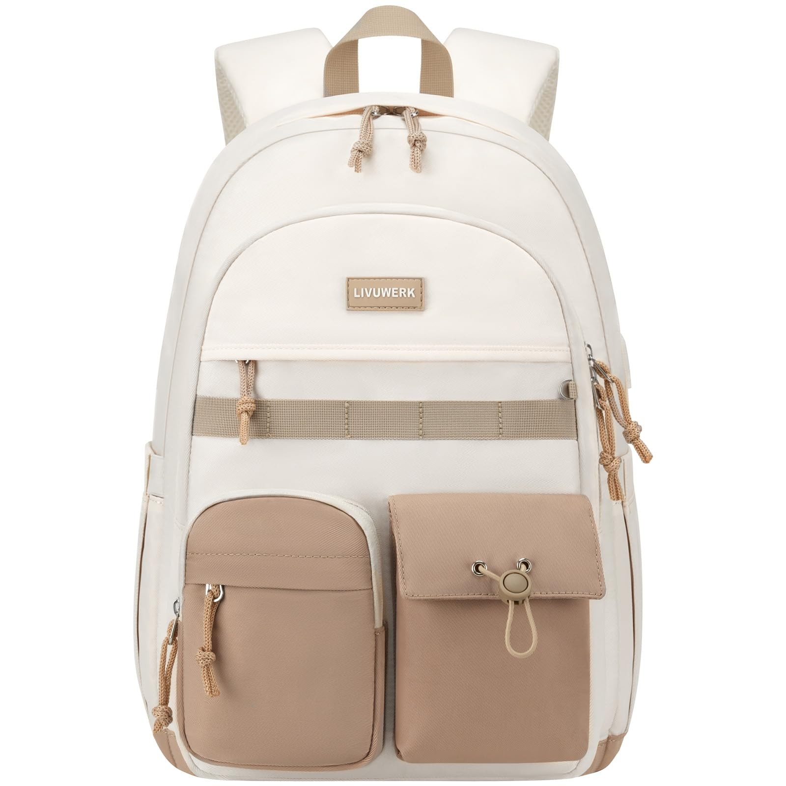 Teen School Laptop Backpack for Middle High School Boys Girls Fits 15 Inch Devices