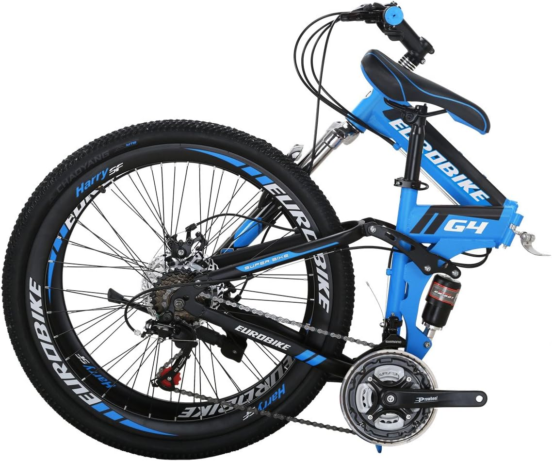 TSM G4/G7 Folding Mountain Bike Adult Bicycle Dual Disc