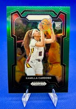 2024 Panini Prizm Draft Picks Basketball Kamilla Cardoso Green Prizm RC #59