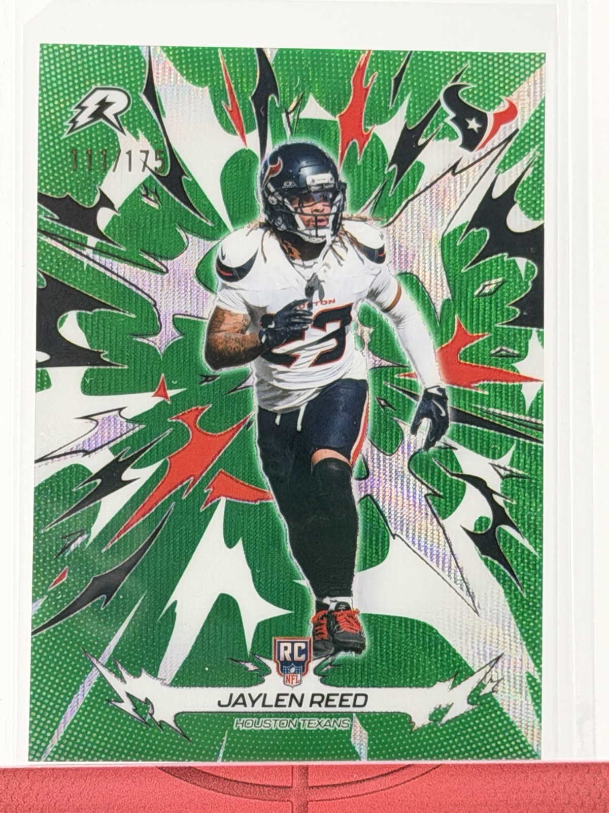 Jaylen Reed 2025 Topps Resurgence #137 Green Surge
