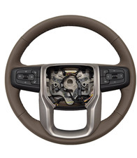 Steering Wheel Fawn Color Leather Heater Pre-crash Opt 2021 Gmc Yunkon Yukon Xl