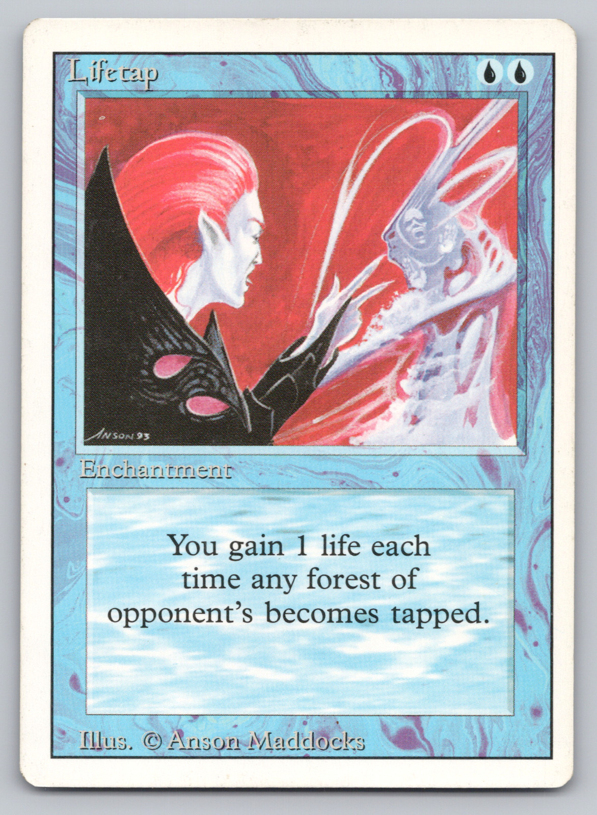 Lifetap - LP - Revised 3rd Edition - MTG READ DESC