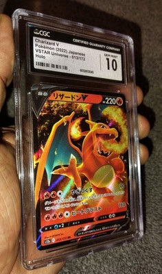 Pokemon 2022 Japanese VSTAR Universe Charizard v CGC 10 Gem Mint
