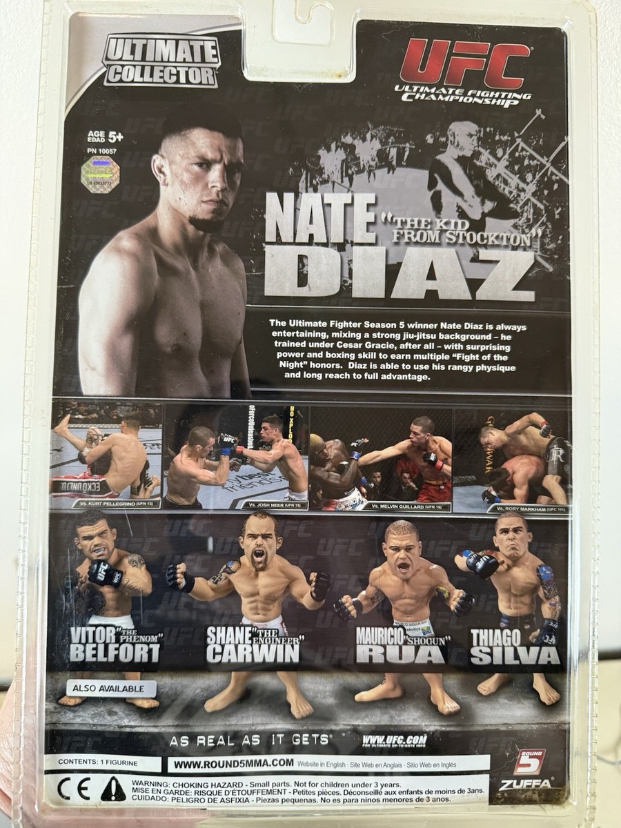 Round 5 UFC Ultimate Collector NATE The Kid From Stockton DIAZ